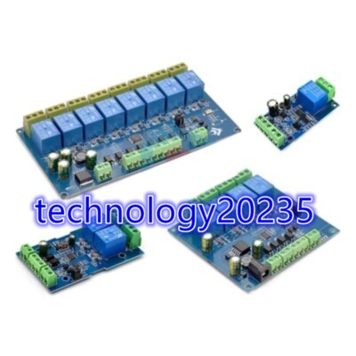 1PC NEW Modbus-Rtu 1/2/4/8 Relay switch Input/Output RS485/TTL communication #YT