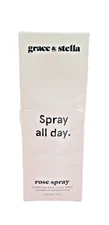 Grace And Stella Spray All Day Hydrating Rose Facial Spray 8.11 Fl Oz New in Box