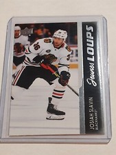 2021-22 UPPER DECK EXT. YOUNG GUNS FRENCH JEUNES LOUPS JOSIAH SLAVIN #718