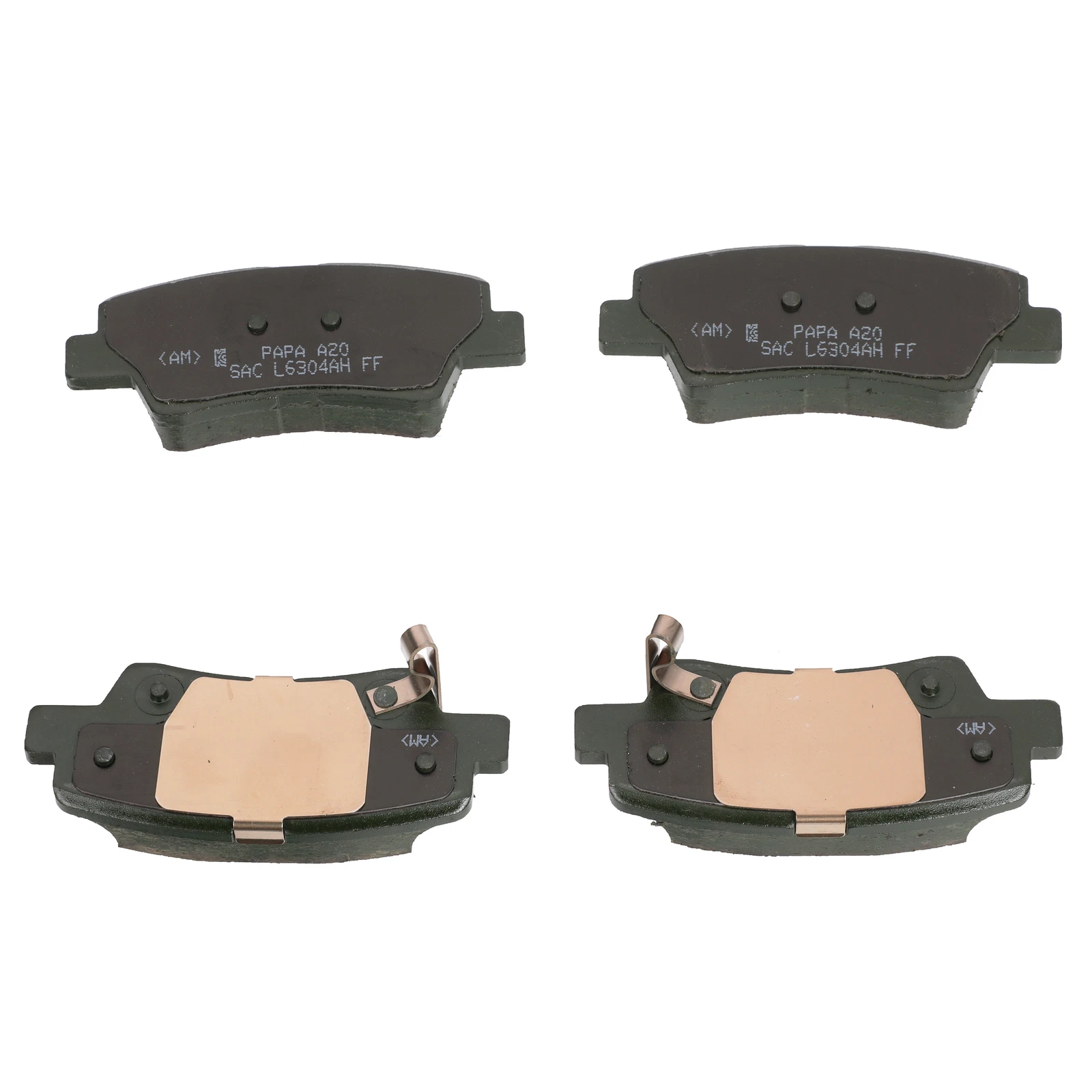 Juego de pastillas de freno traseras para Kia Soul 2012-2013 (N/P 58302-2KA50)