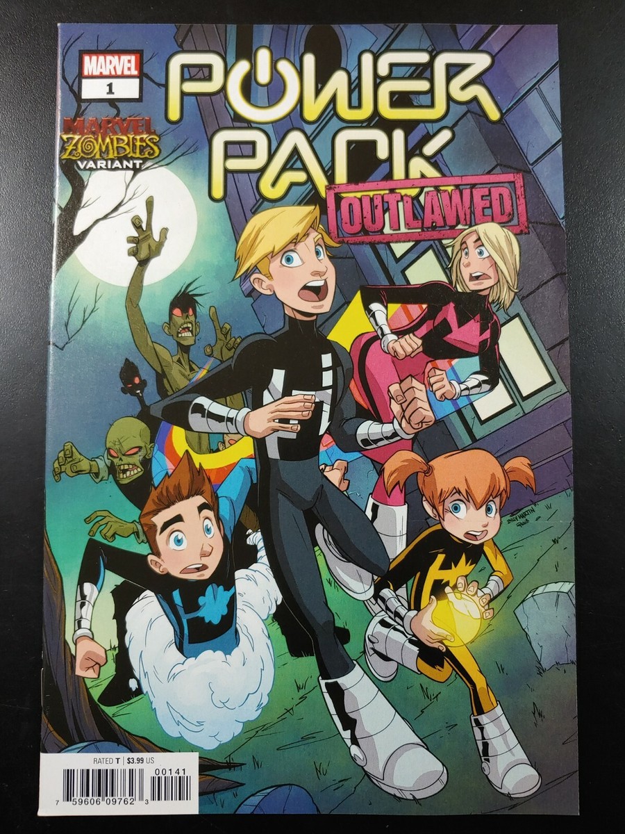 ⭐️ POWER PACK #1b (of 5) Outlawed (2020 MARVEL Comics) VF/NM