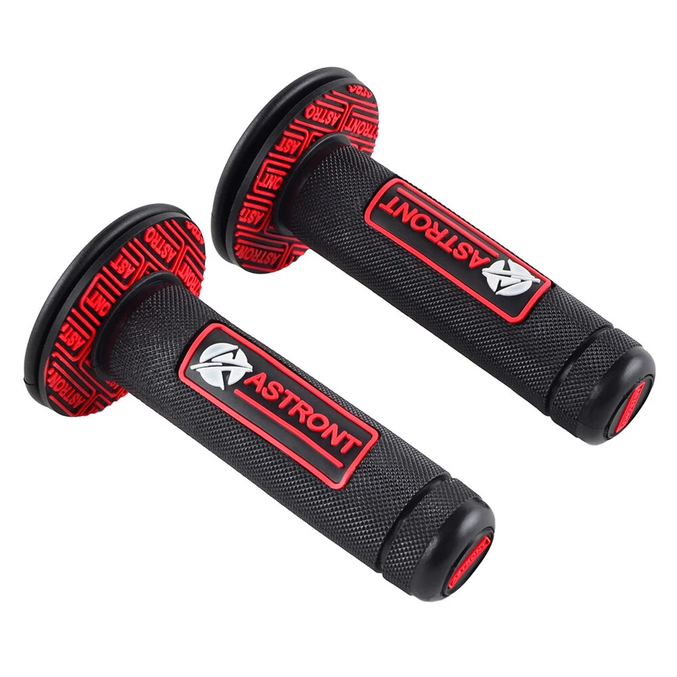 7/8" & 1''Hand Grips Handle Bar Throttle GEL Pocket ATV Dirt Pit Bike Motocross Foto 2 de 4