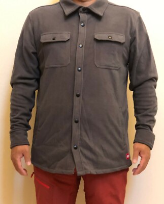 686 Sierra Fleece Flannel (L) Charcoal L9WLAY03-CHA
