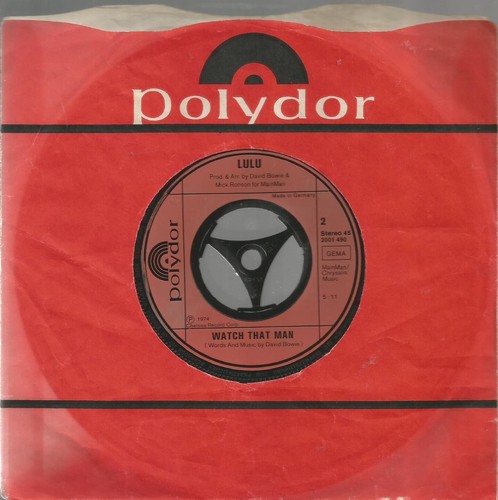 Lulu - The Man Who Sold The World 1974 Polydor 7 inch vinyl single - Picture 2 of 2