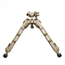 Fucile Bipiede V9 7.25-9 Tiro Girevole Regolabile QD Rail Mount Caccia Oro