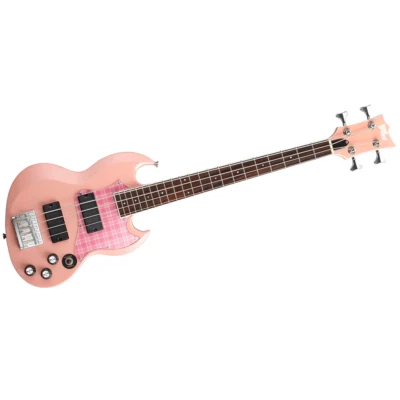 ESP BanG Dream! VIPER BASS Rimi Ushigome Poppin' Party Mini Bass Electric Guitar - image 1 of 4