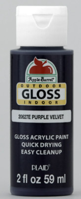 Apple Barrel Acrylic Gloss Paint 2 oz Various Colors