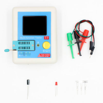 T7 Transistor Tester TFT Diode Triode Capacitance Meter LCR ESR NPN PNP MOSFET