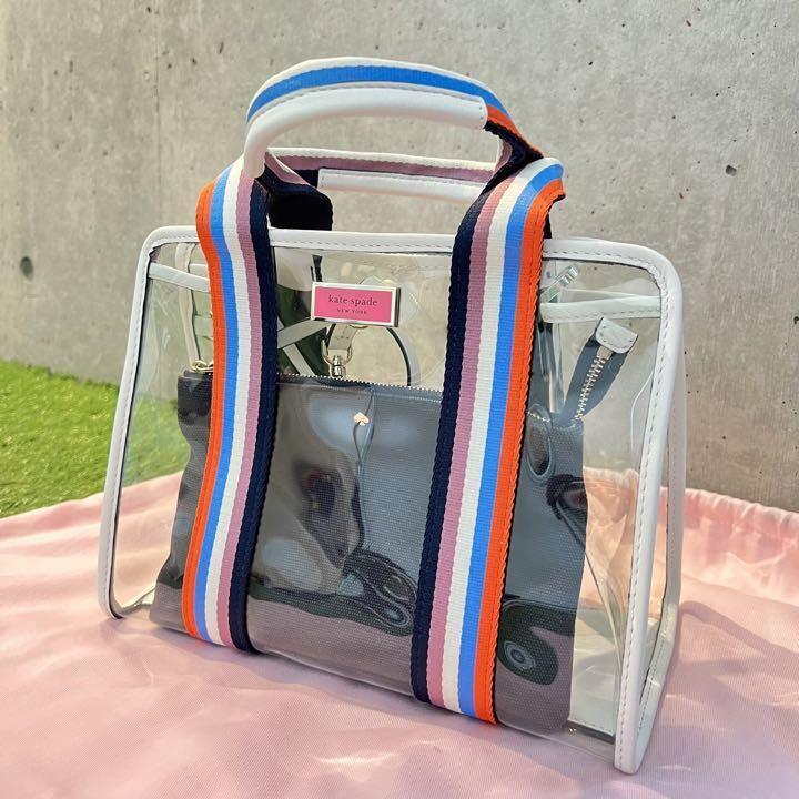 kate spade new york See-through bag H7.8W10.2D5.5in | eBay kate spade new york See-through bag H7.8W10.2D5.5in | eBay
