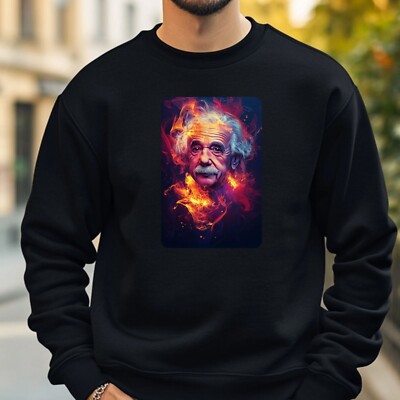 Albert Einstein Sweatshirt Kuschelig und Perfekt für jeden Anlass S bis 4XL