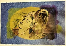 ROBERT KUSHNER Original Pencil SIGNED Pattern & Decoration LITHOGRAPH "27/30"