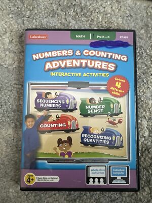 Numbers & Counting - Interactive Whiteboard Game (CD-Rom) Lakeshore Grade K