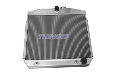 3 Row Aluminum Radiator Fit 1955-1957 Chevy Bel Air Nomad 150 210 V8