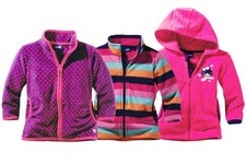 Mädchen Fleecejacke Jacke Kuschelig weich Mollig Warm NEU 86 92 98 104 110 116