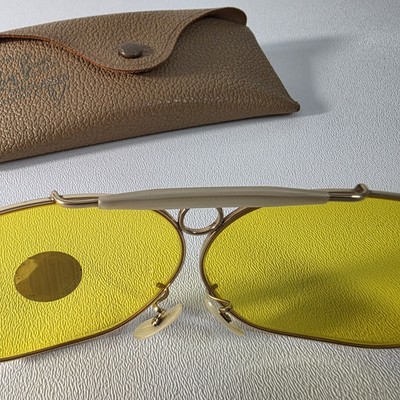 70s B&L rayban 名品SHOOTER Kalichrome 10KG Vintage RAY-BAN B&L 1/10 12K GF KALICHROME USA Shooter Aviator
