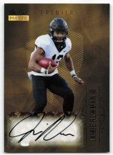 2021 Jamie Newman Wild Card Matte Gold Rookie Auto. rookie card picture