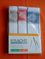 3 X Niedliches KÜKen Geschirrtuch 50 X 70 Cm Geschirrhandtuch Halbleinen