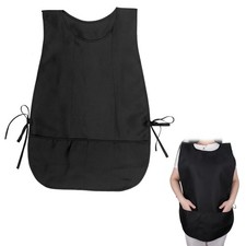 Cobbler Apron Unisex Smock Apron with Side Ties and Pockets for Work Painting
