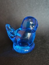 Leo Ward 1995 Bluebird of Happiness Glass Small 2" Signed