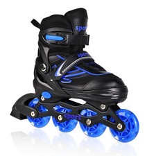 Kids Inline Skates for Girls Boys, Youth and Adult, Adjustable Blades Roller ...
