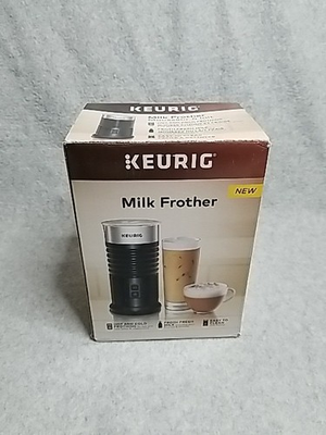 #ad Keurig Standalone Milk Frother Black Easy Clean Hot And Cold. Brand New. $39.99