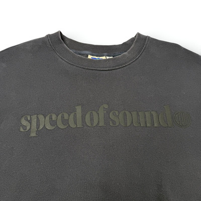 Deus Ex Machina Sweatshirt Mens Large Speed Of Sound Crewneck Gray