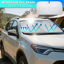 Custom For Toyota Highlander 2014-2019 Front Windshield Sun Shade Window Cover