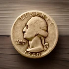 1940-D Washington Silver Quarter