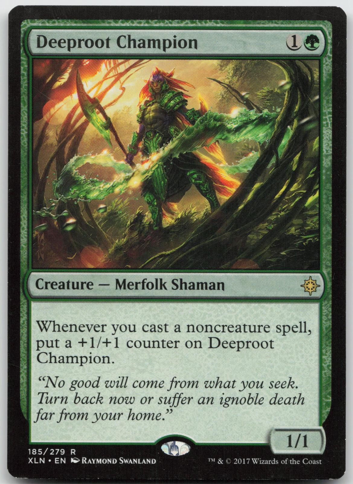 DEEPROOT CHAMPION 185 - Ixalan R MP -