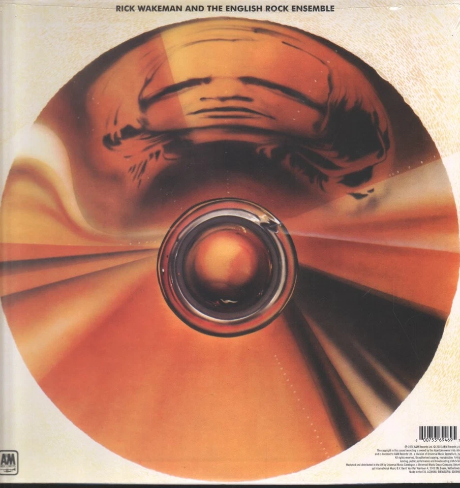 Rick Wakeman No Earthly Connection LP Vinyle Europe A&M 2016 Inclus Lyric Inner - Photo 2/2