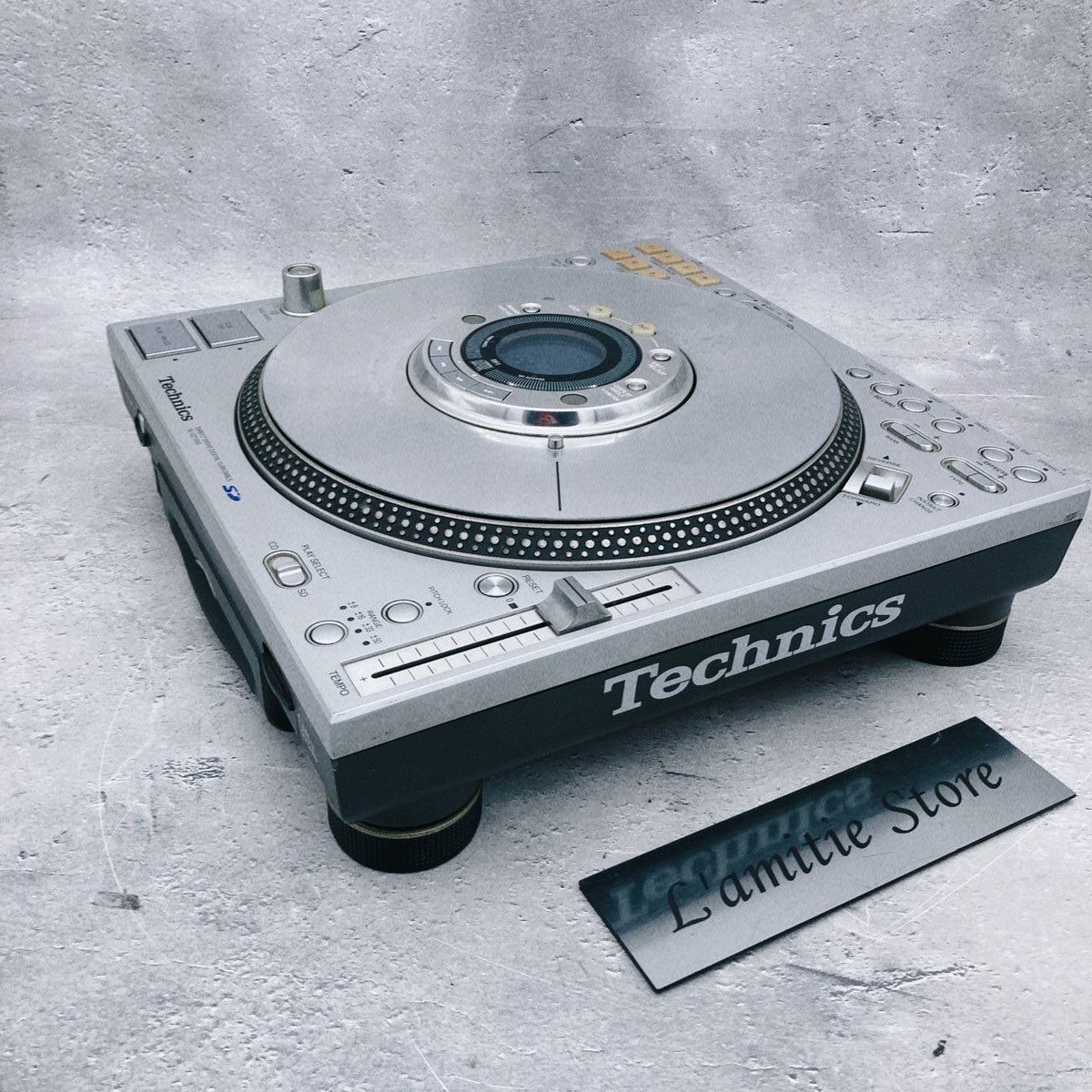 Technics SL-DZ1200 Silver Direct Drive DJ Turntable Digital Player
