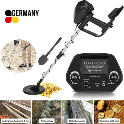 Metalldetektor Metallsuchgerät Gold Metal Detector Wasserdichte Tiefensonde DE
