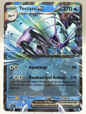 Pokemon Tectass ex | Deutsch PAR 050/182 Paradox Rift | Near Mint