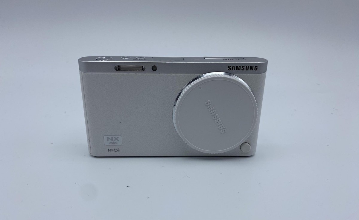Samsung NX Mini Mirrorless Digital Camera Body White (EV