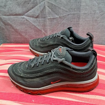 %Size 8 NIKE AIR MAX 97 2013 HYP HYPERFUSE Anthracite Challenge Red / A 17