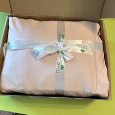 California King Pale Pink 100 Organic Cotton Sheets New
