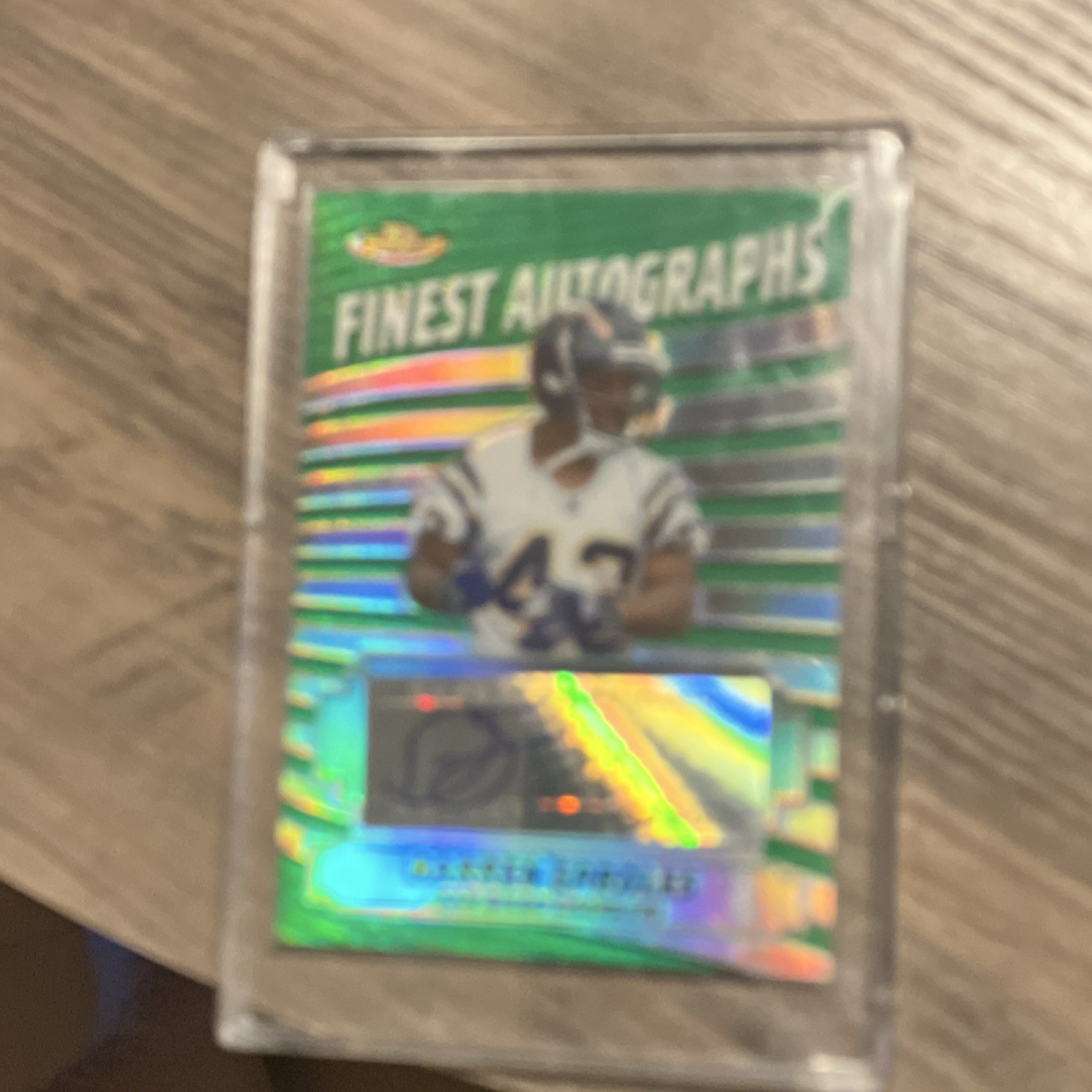 Darren Sproles Finest Autographs #FADS Base
