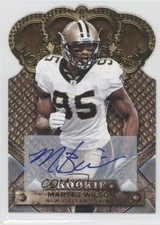 2011 Panini Crown Royale Rookie Gold Signatures /499 Martez Wilson #161 Auto 0v1