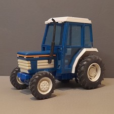 Vintage Britains FORD 2120 Farm Tractor Blue Diecast Metal Model Toy 