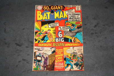 Batman #182 - US DC (Detective Comics) 1966 - 80 Pages Giant! (Zust. 2) TOP