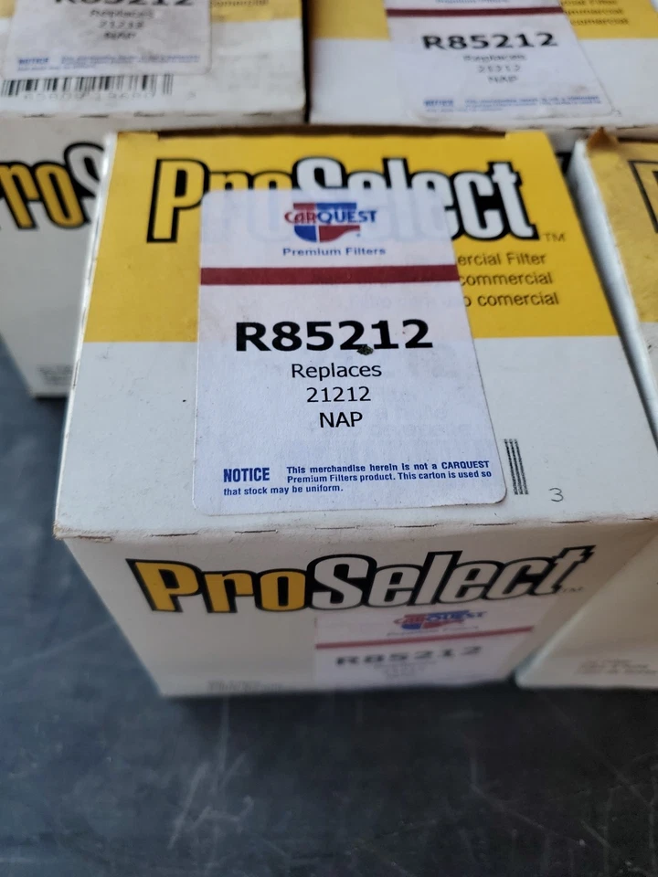 Lote 5 filtros aceite Napa 21212 Volkswagen Audi Porsche Foto 2 de 4