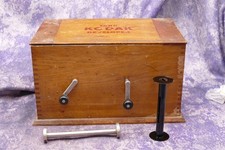 Vintage Kodak Wooden Developer Film Tank 3 1/2" Model B Dovetail Joints