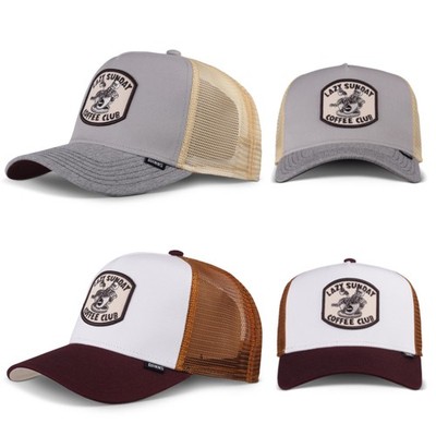 Djinns HFT Cap Coffee Club Basecap Truckercap Meshcap Kappe Kaffee Mütze Unisex