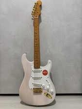fender Squier stratocaster ‘50s White Blonde Gold Hardware