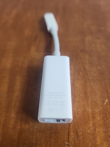 Genuine Apple Thunderbolt to Gigabit Ethernet Adapter Cable A1433 MacBook Pro - 第 4/12 張圖片