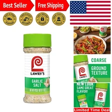 Versatile Lawry’s Garlic Salt, 11 oz - Coarse Garlic & Parsley Blend, No MSG