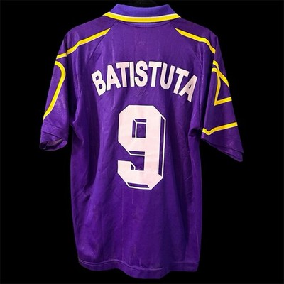 Batistuta Fiorentina 1997-1998 Jersey Shirt Soccer Football Size