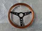 Personal MONZA WOOD STEERING WHEEL FERRARI  PORSCHE original 90's vintage