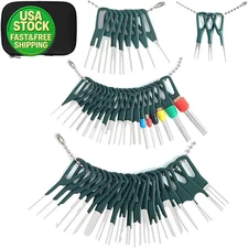 49 Pc Pin Terminal Removal Tool Kit Wire Connector Separation Automotive