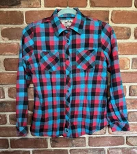 Legendary Whitetails Original Deer Gear Buffalo Check Cotton Flannel Sz Medium